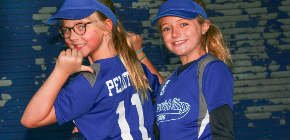 Ready to play softball!
