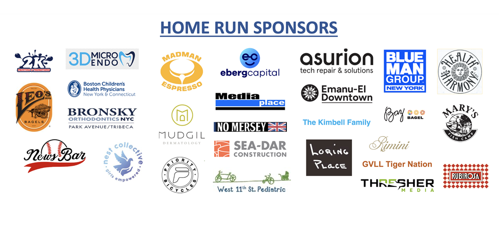 THANK YOU SPONSORS!!