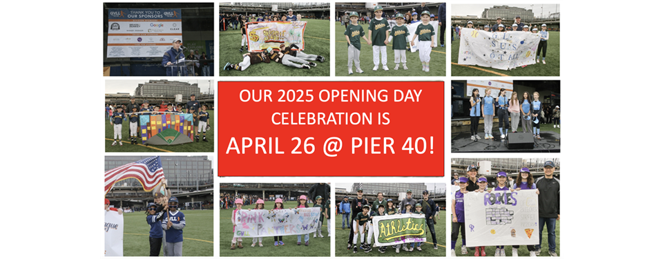 Opening Day info