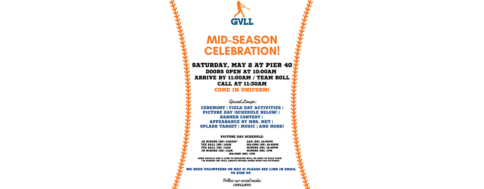 Mid-Season Celebration