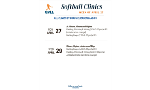 FREE Softball Clinics - Week of April 27th